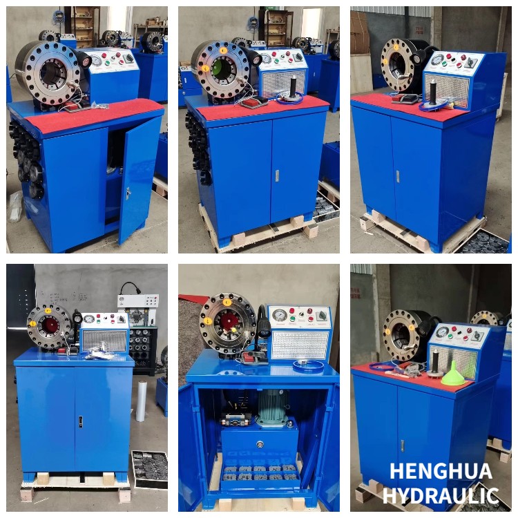 Factory Sales Quick Change 6 Patent 1/4-2 Hydraulic Hose Crimping Machine Hose Pressing Machine For Rubber Hose